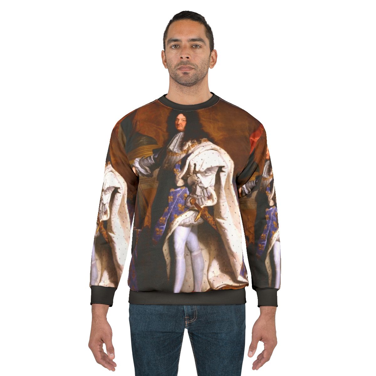 Hyacinth Rigaud Louis XIV King Sun Baroque Painting Art Sweatshirt