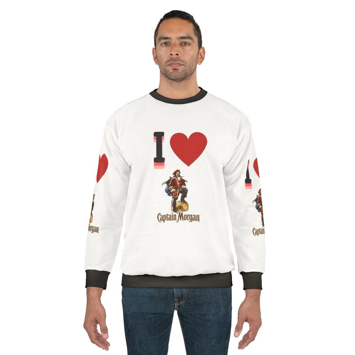 Captain Morgan Themed Sweatshirt