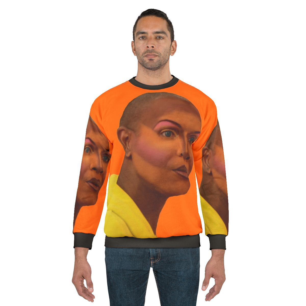 Sarcastic 'I'm Not Joking, Bitch' vaporwave inspired sweatshirt