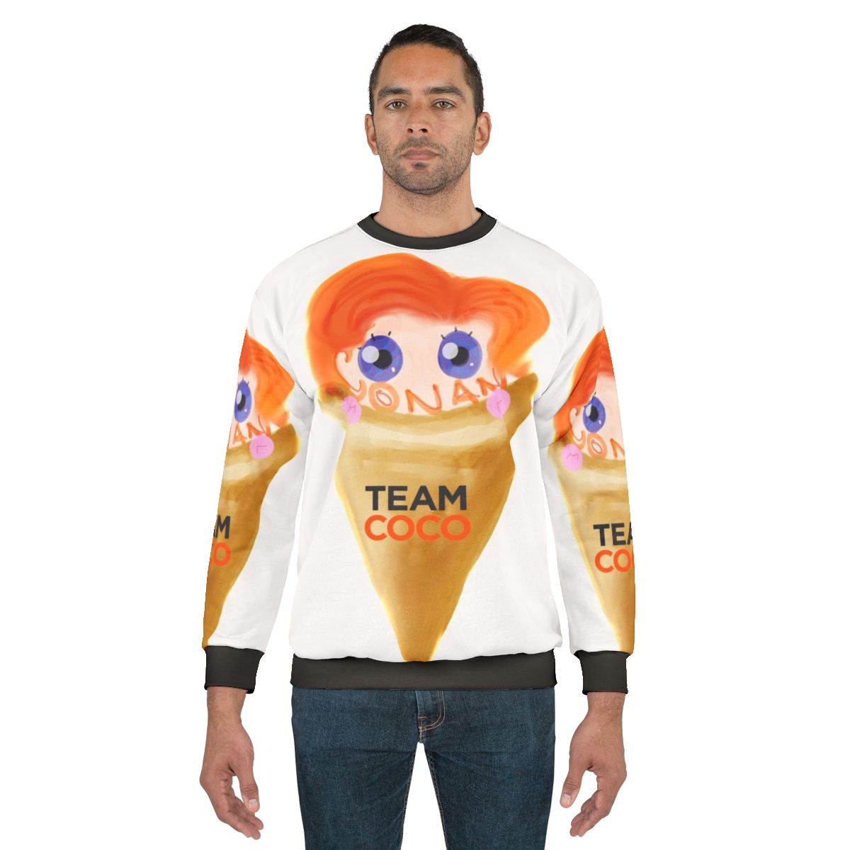 Conan O'Brien Ice Cream Sweatshirt