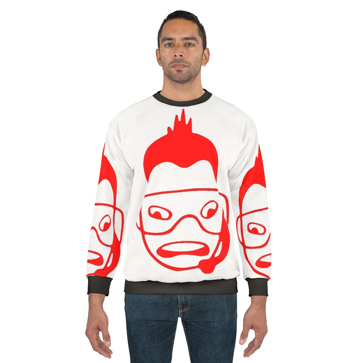 Super Furry Animals 90s Britpop Ice Hockey Sweatshirt