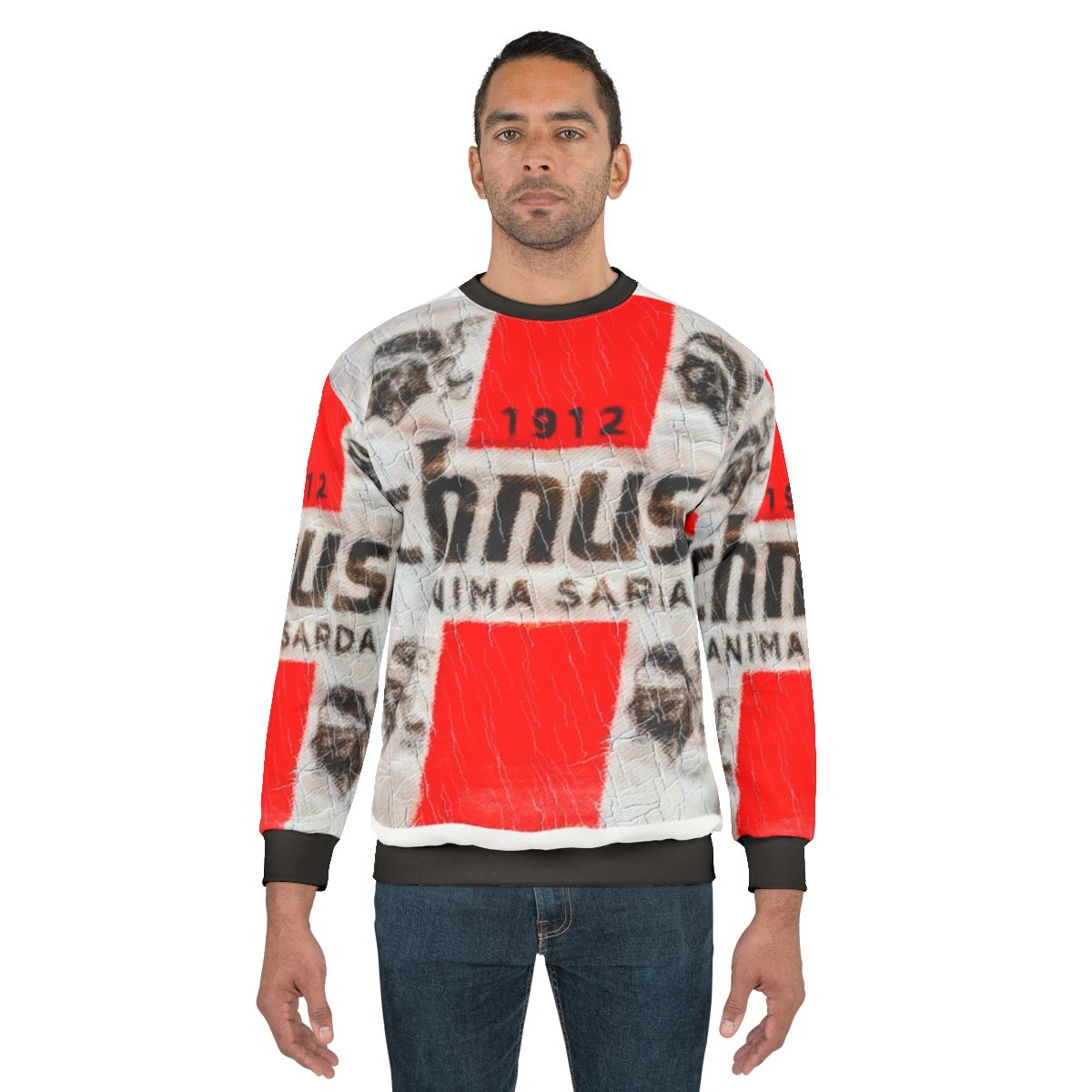 Vintage Ichnusa Beer Sweatshirt from Sardinia, Italy