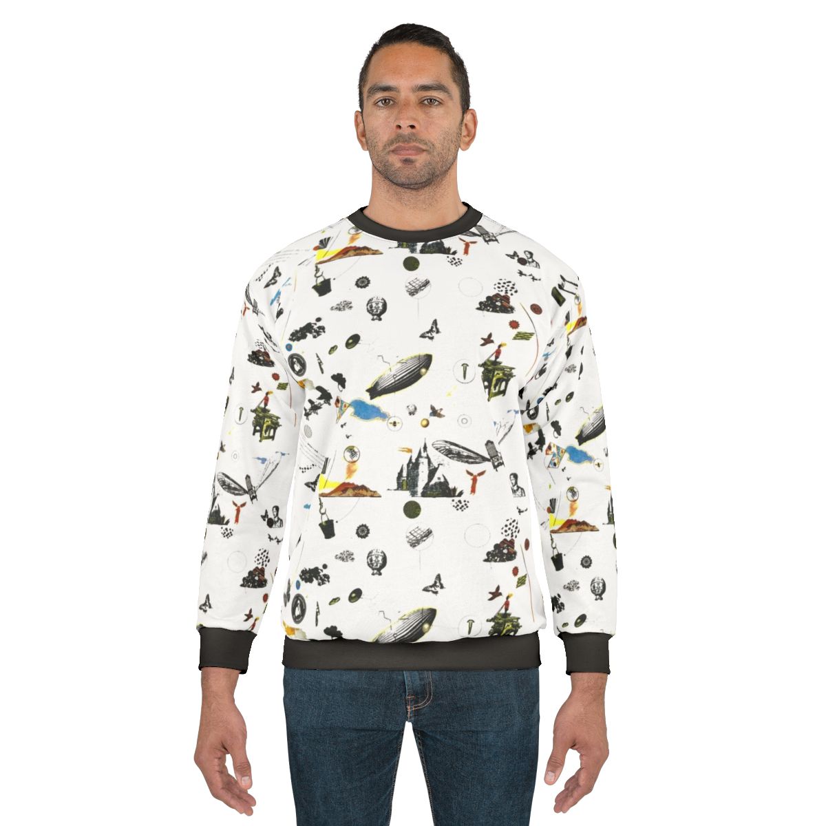III Retro Classic Rock Band Sweatshirt
