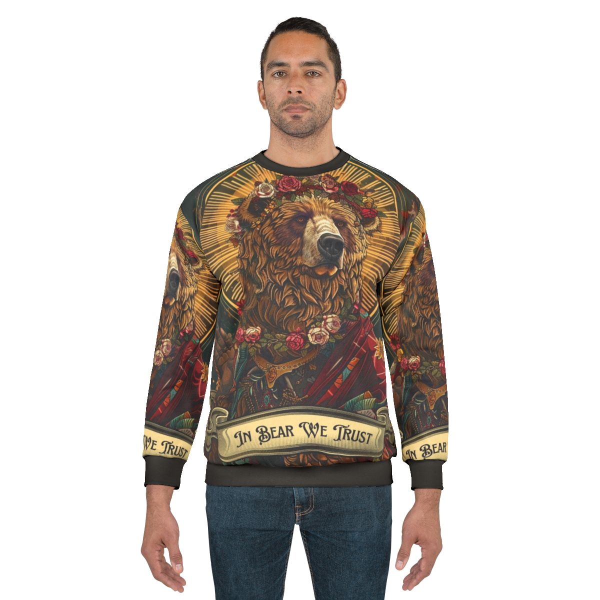 Feminist bear trust sweatshirt