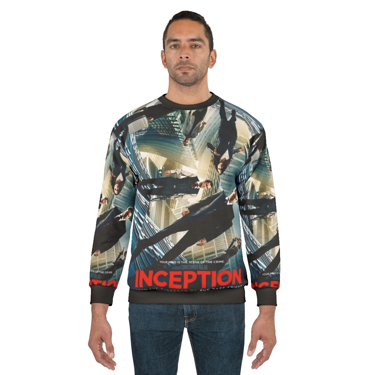 Inception 2010 film Christopher Nolan movie sweatshirt