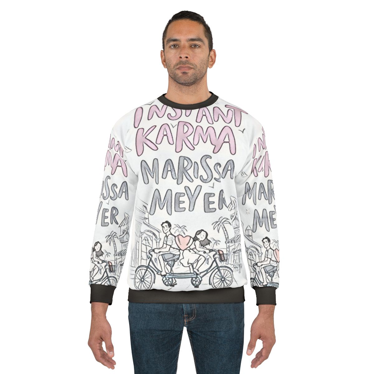 Instant Karma Sweatshirt featuring Lunar Chronicles design