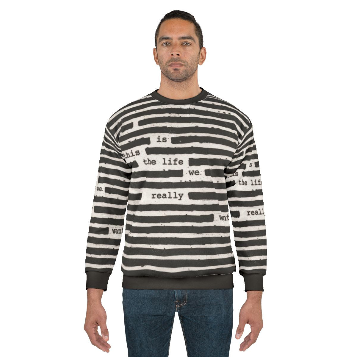 "Is This The Life We Really Want?" Roger Waters Political Rock Sweatshirt