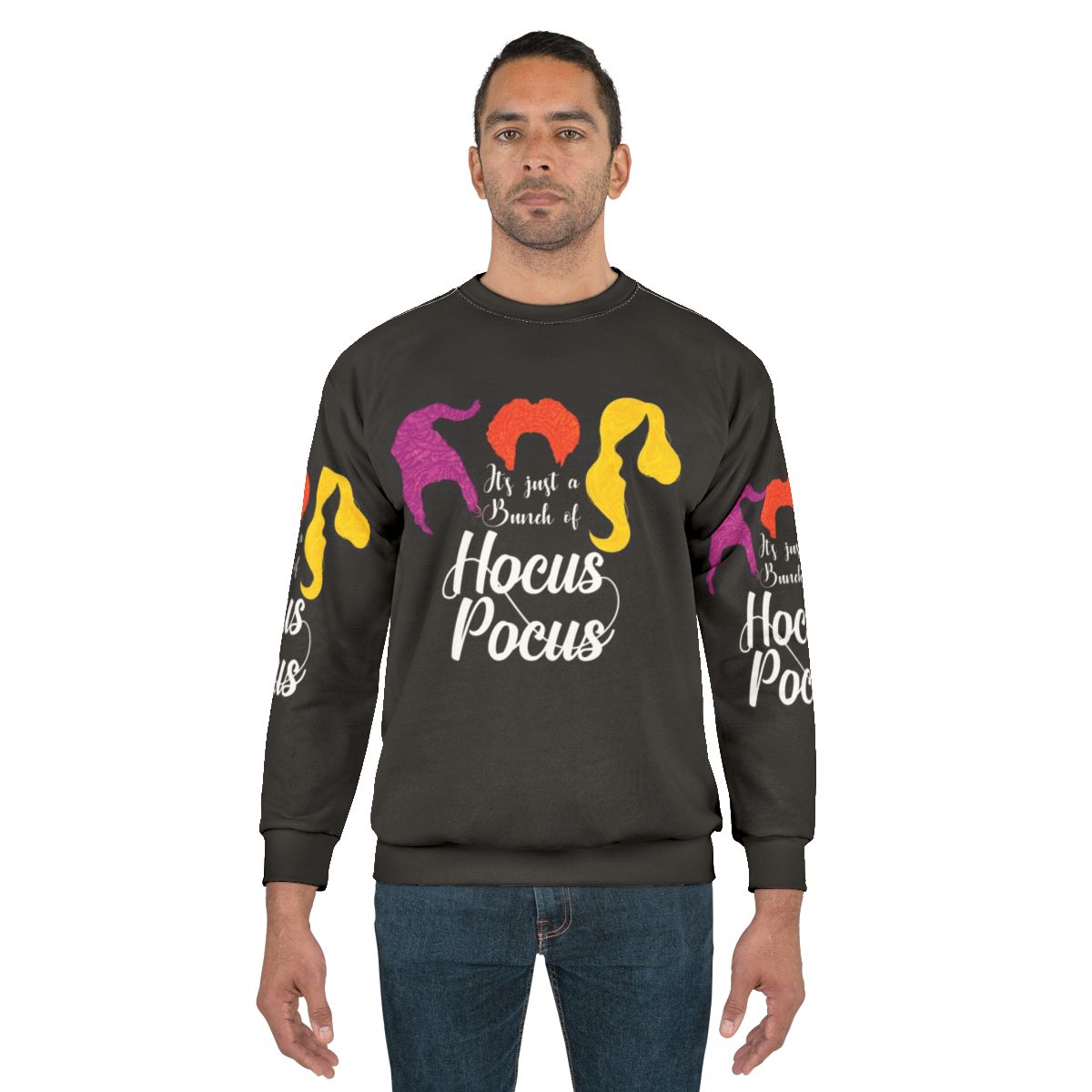 A cozy hocus pocus sweatshirt perfect for the spooky season