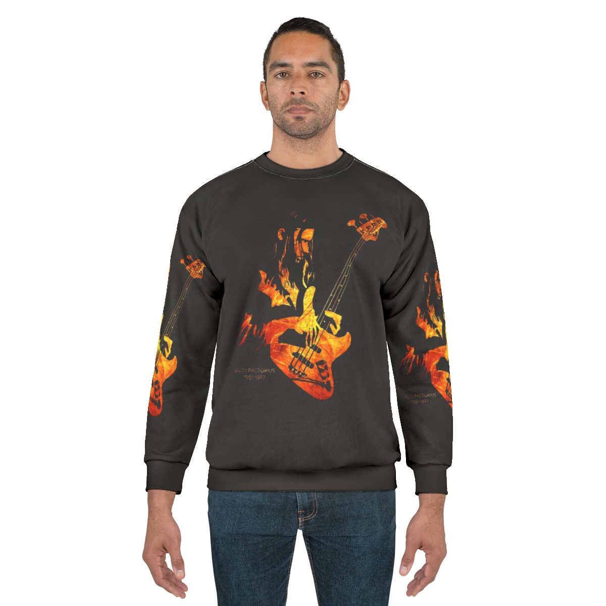 Jaco Pastorius Jazz Music Legend Sweatshirt