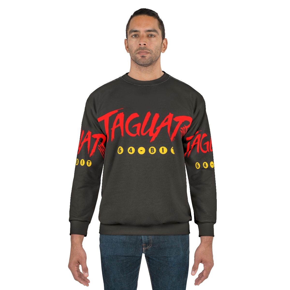 Retro Jaguar 64 Bit Sweatshirt