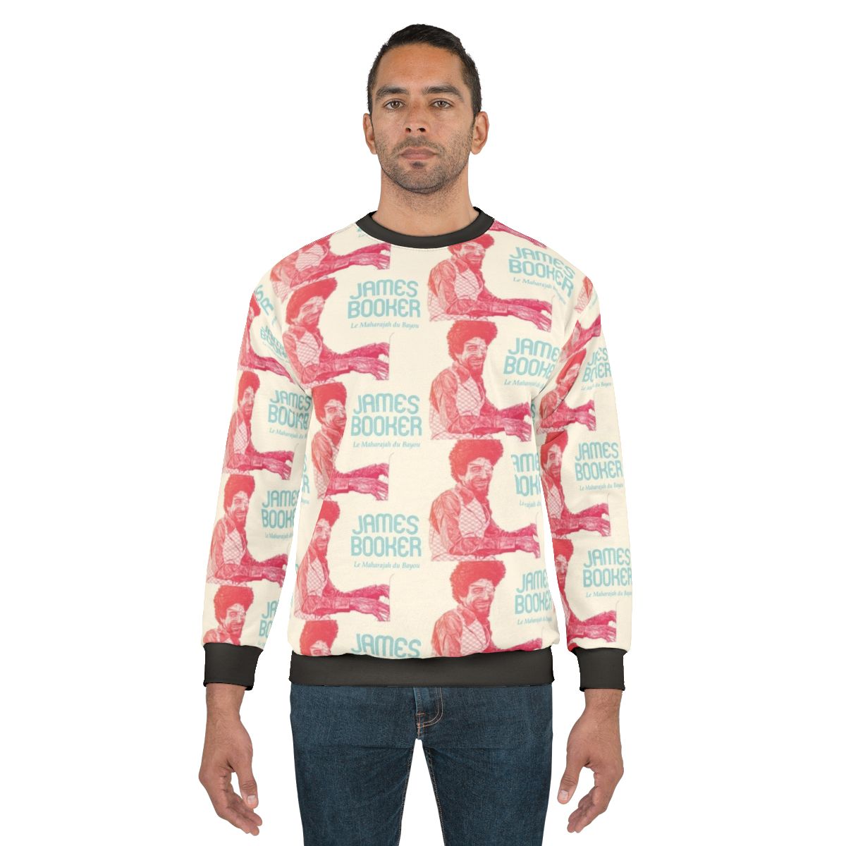 Vintage James Booker New Orleans Jazz Sweatshirt