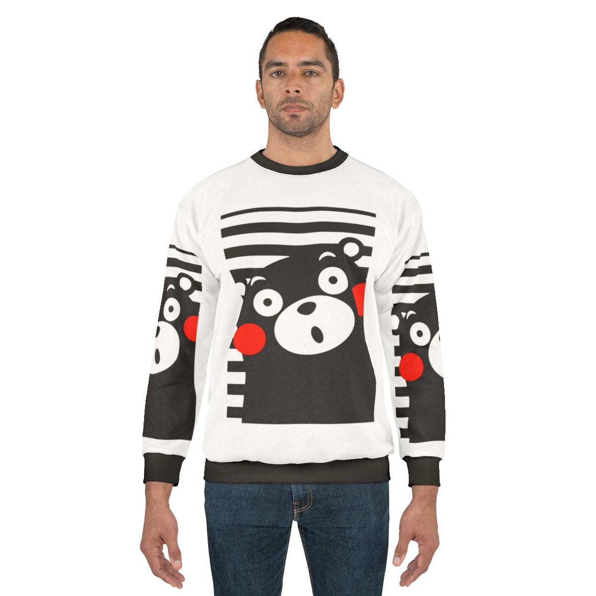 Japan anime Kumamon bear animal graphic sweatshirt
