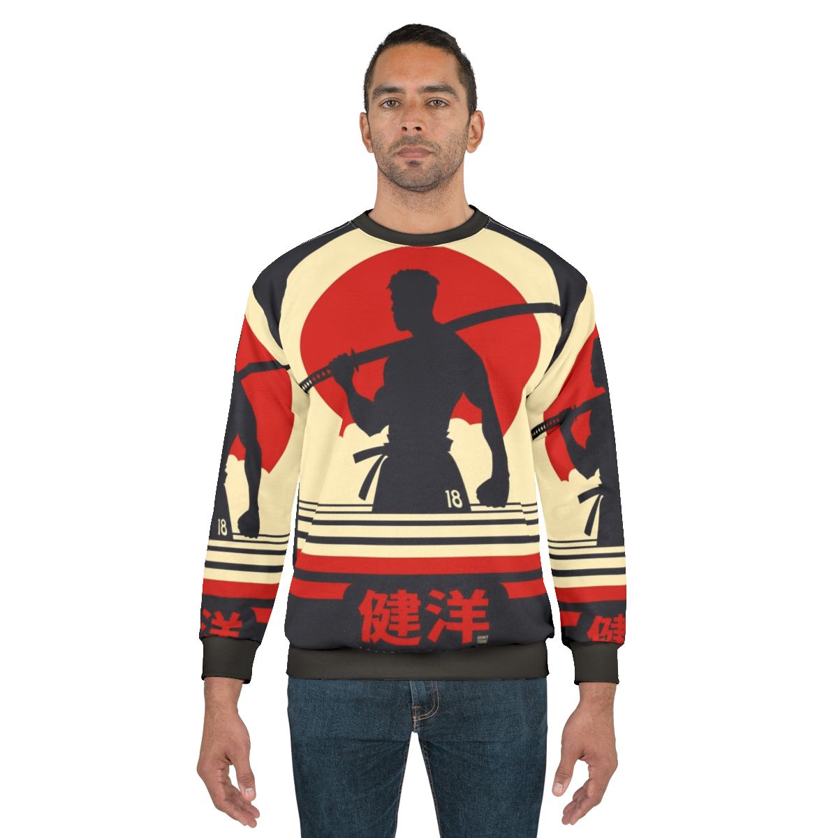 Japanese Retro Warrior Takehiro Tomiyasu Sweatshirt