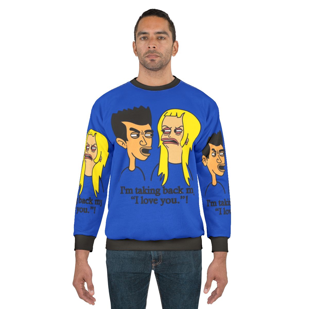 Big Mouth Netflix Sweatshirt featuring Jay and Lola characters