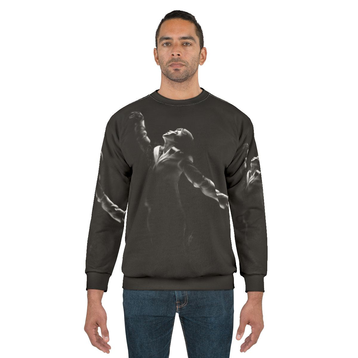 BTS Jimin 'Black Swan' Monochrome Sweatshirt