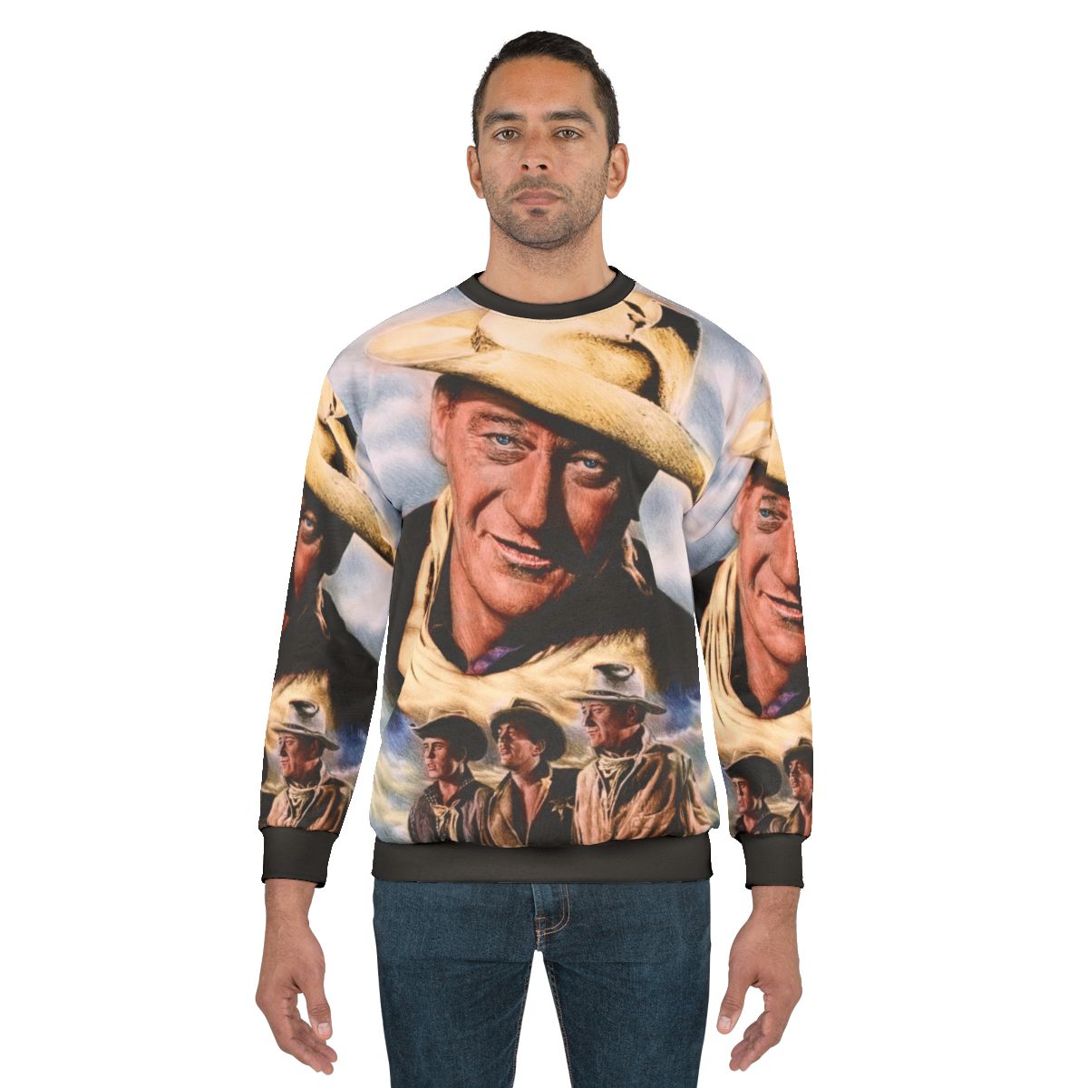 John Wayne "The Duke" Cowboy Sweatshirt