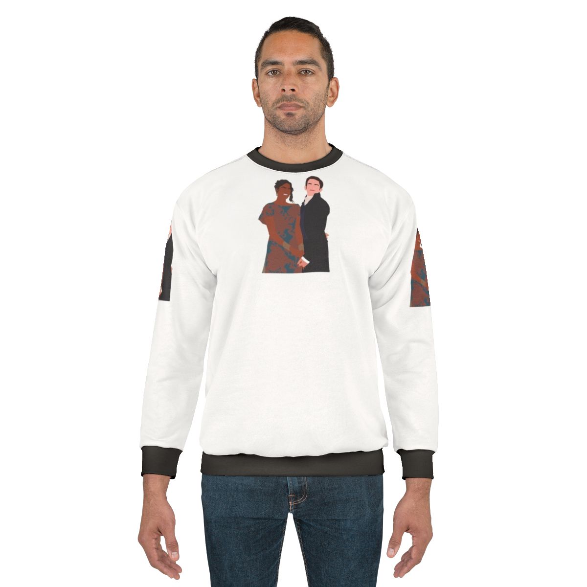 Bridgerton Netflix Sweatshirt featuring Anthony and Kate Bridgerton