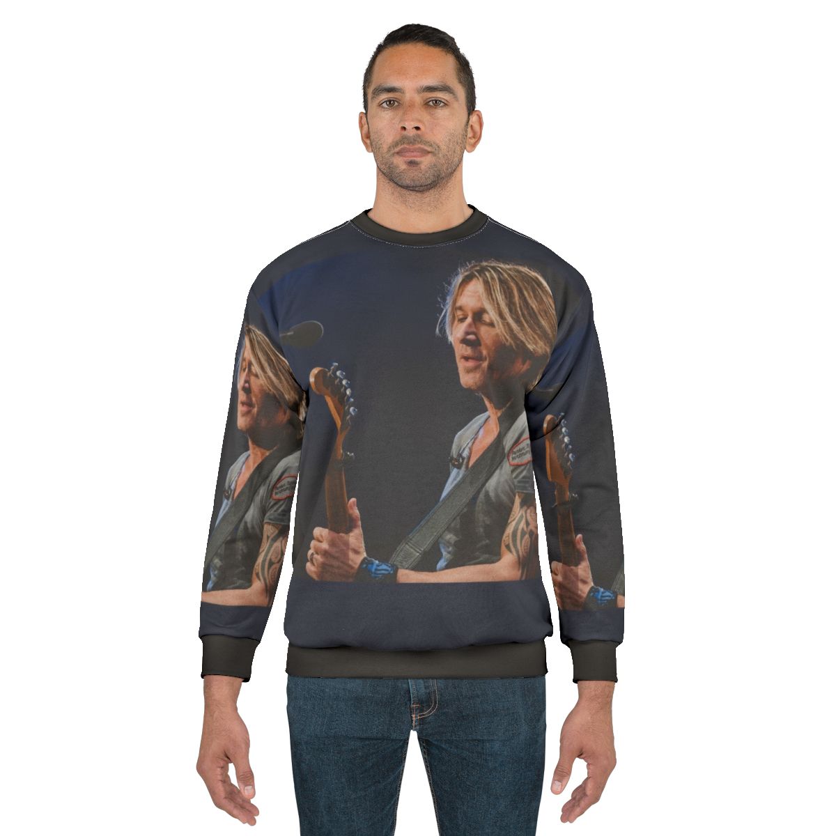 Keith Urban Concert Photograph Sweatshirt