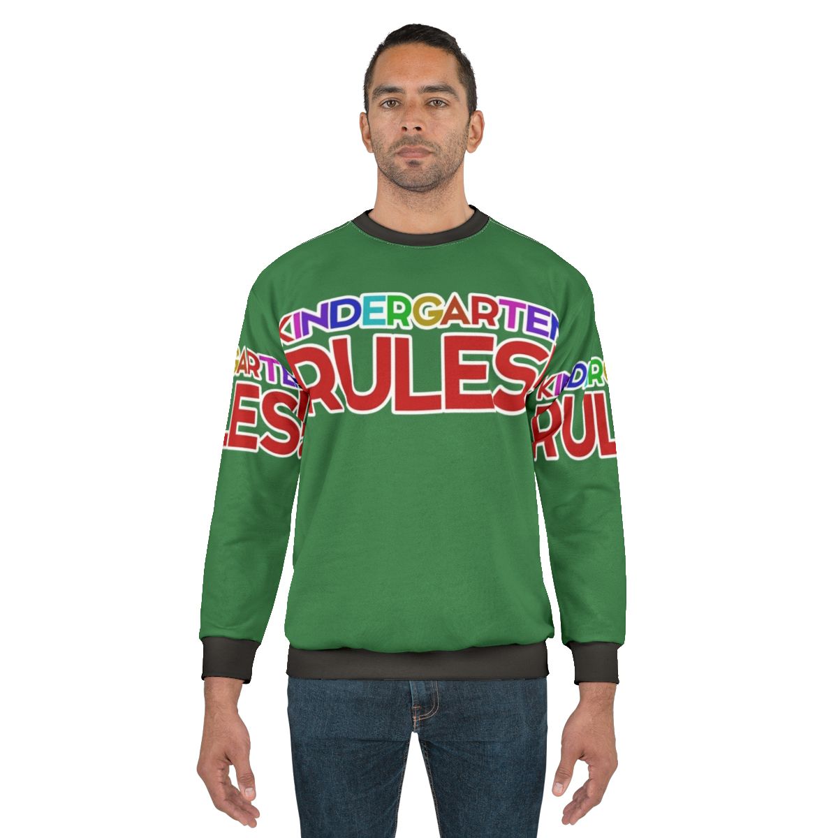 Kindergarten Rules Sweatshirt for Teachers