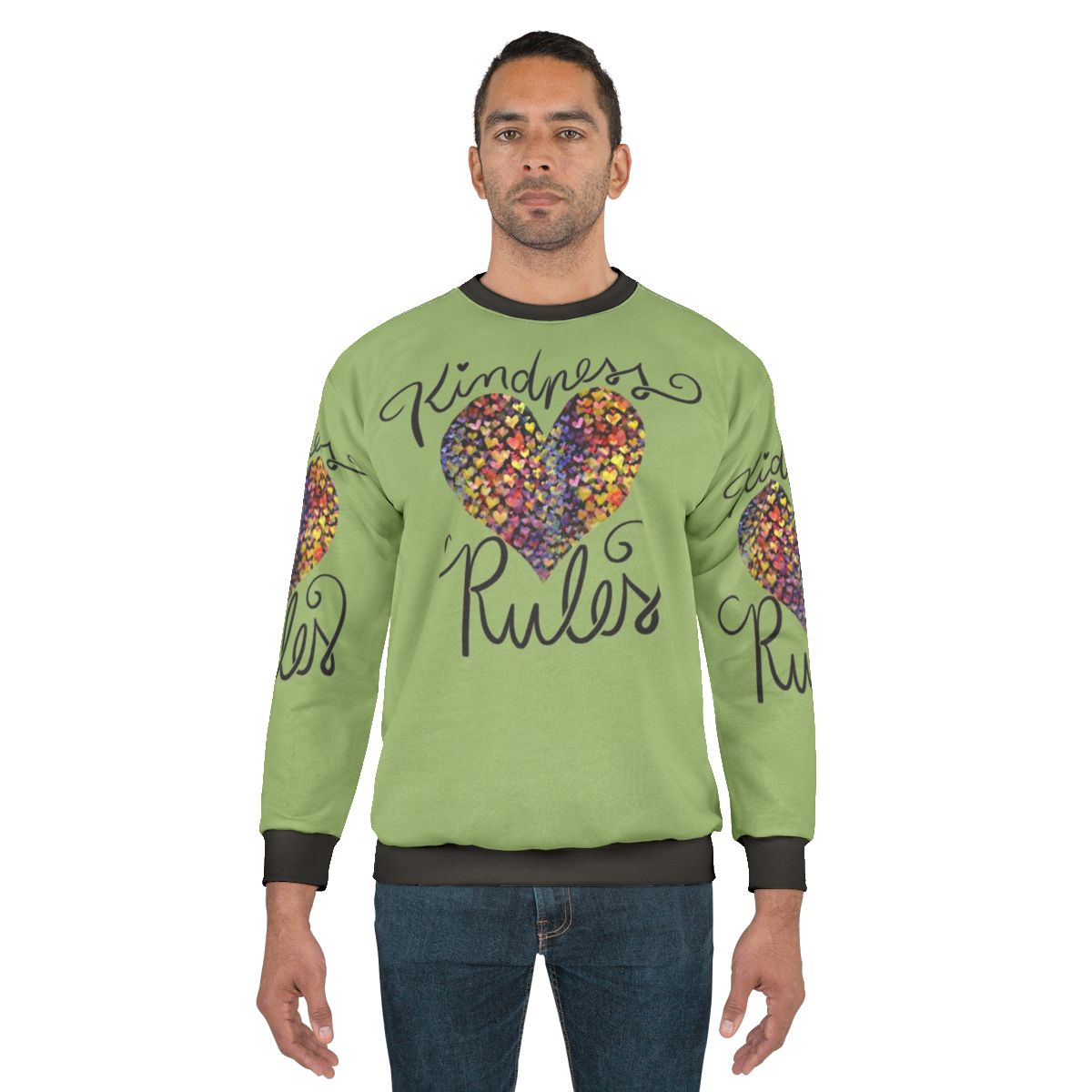 Kindness Rules Inspirational Sweatshirt