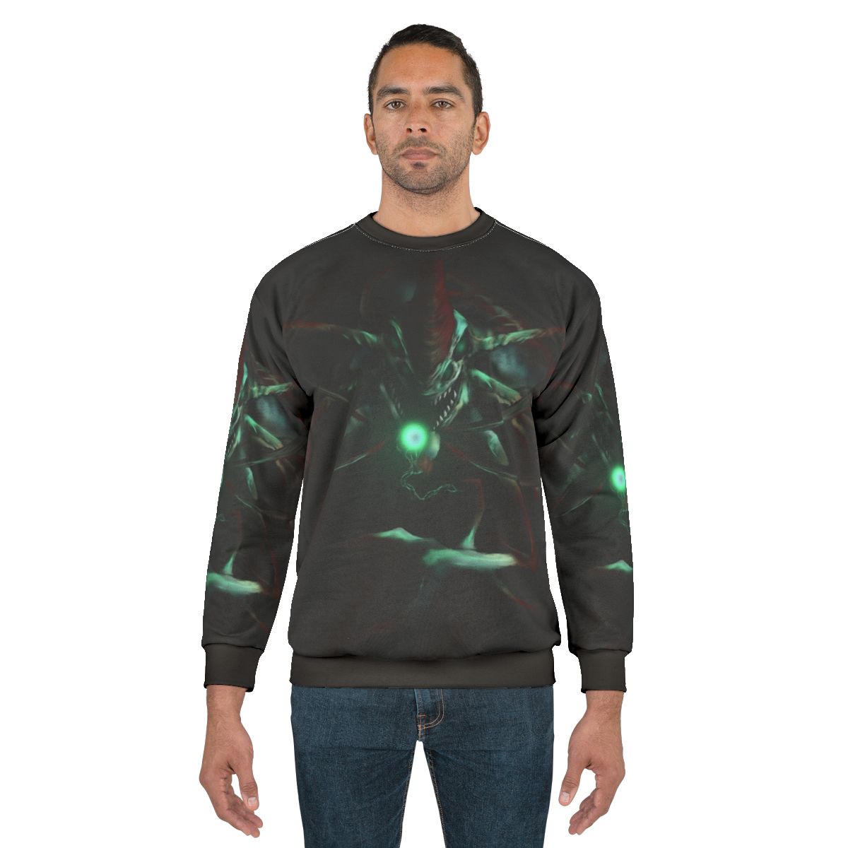 Subnautica Reaper Leviathan Gaming Fanart Sweatshirt