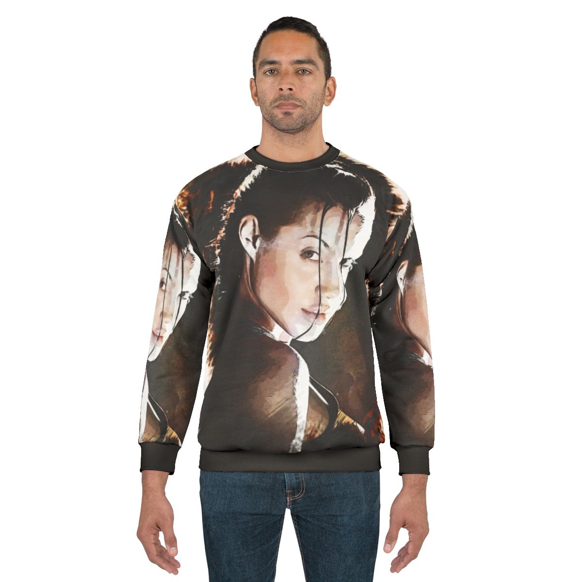 Lara Croft Tomb Raider Angelina Jolie Sweatshirt
