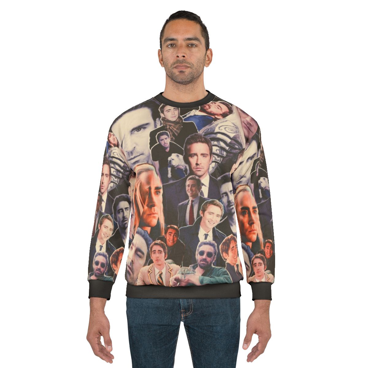 Lee Pace 'Whaaat?' Graphic Sweatshirt
