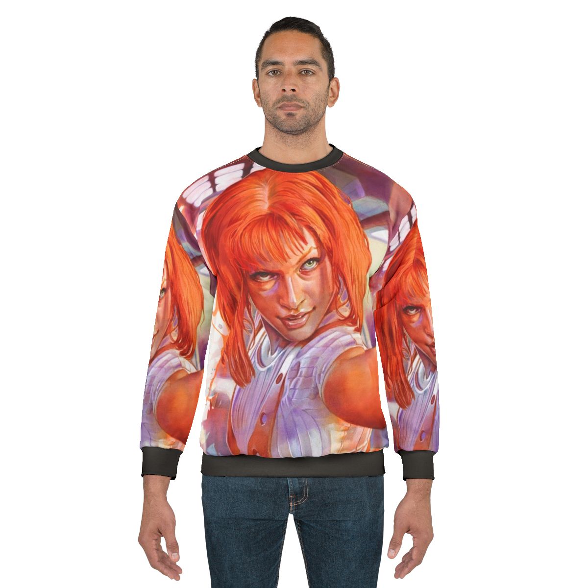 Leeloo The Fifth Element Movie Merchandise Sweatshirt