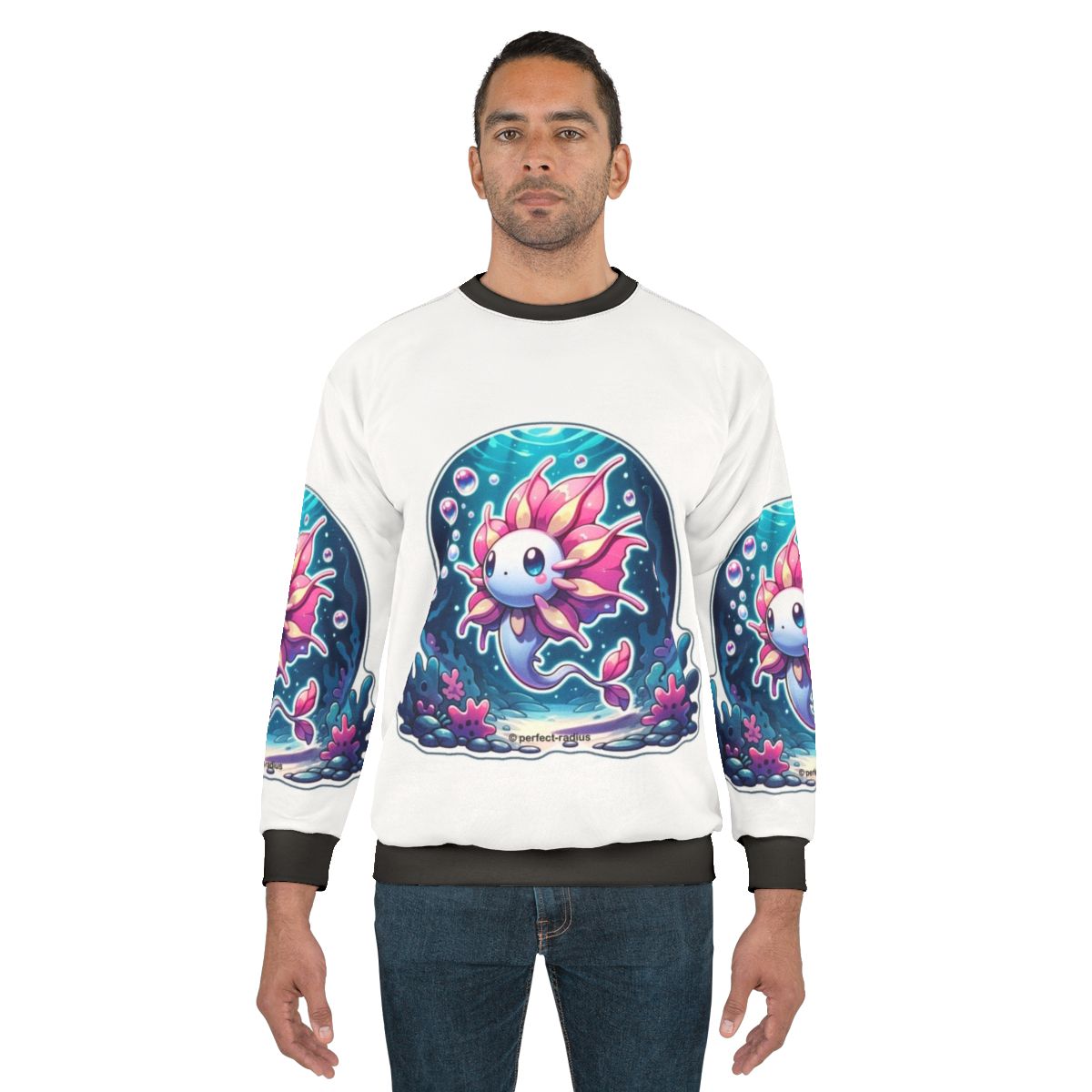 Legendary petal fish fantasy sweatshirt