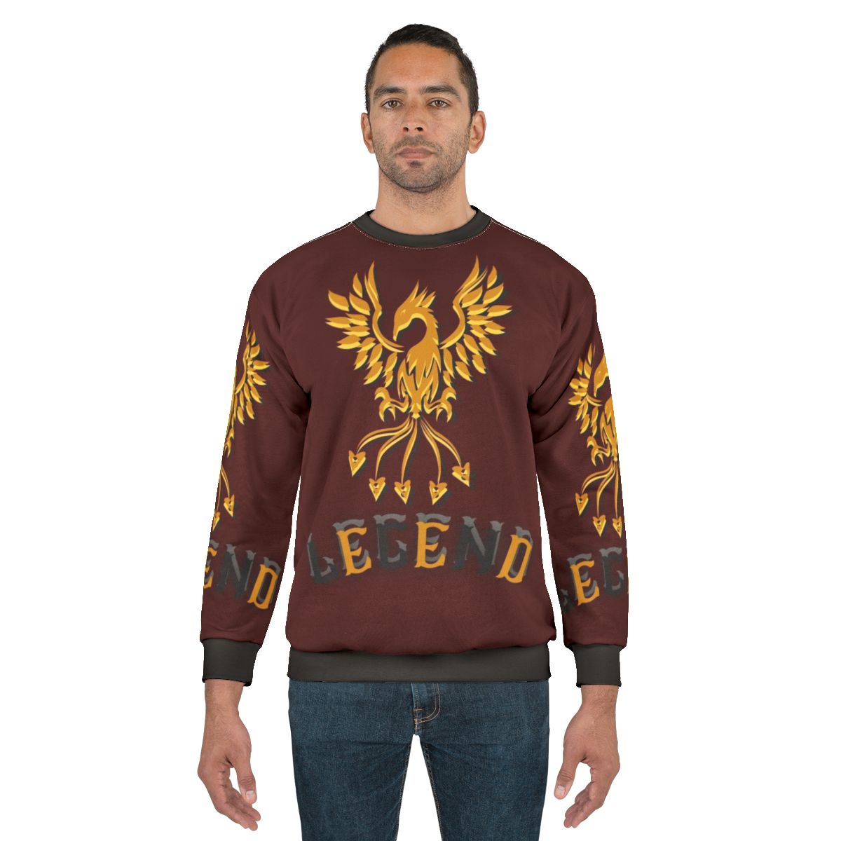 Legendary Golden Phoenix Sweatshirt