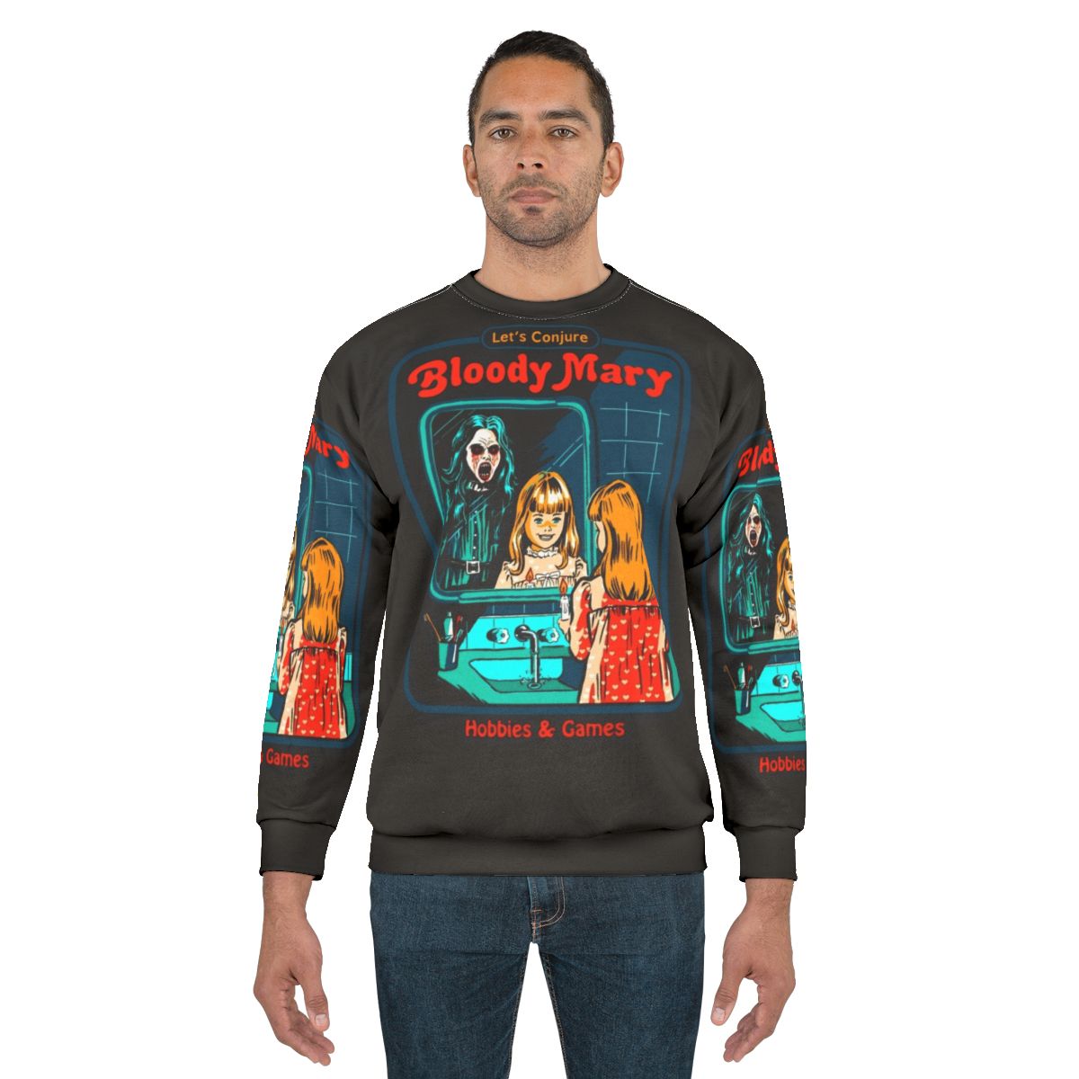 Bloody Mary horror sweatshirt