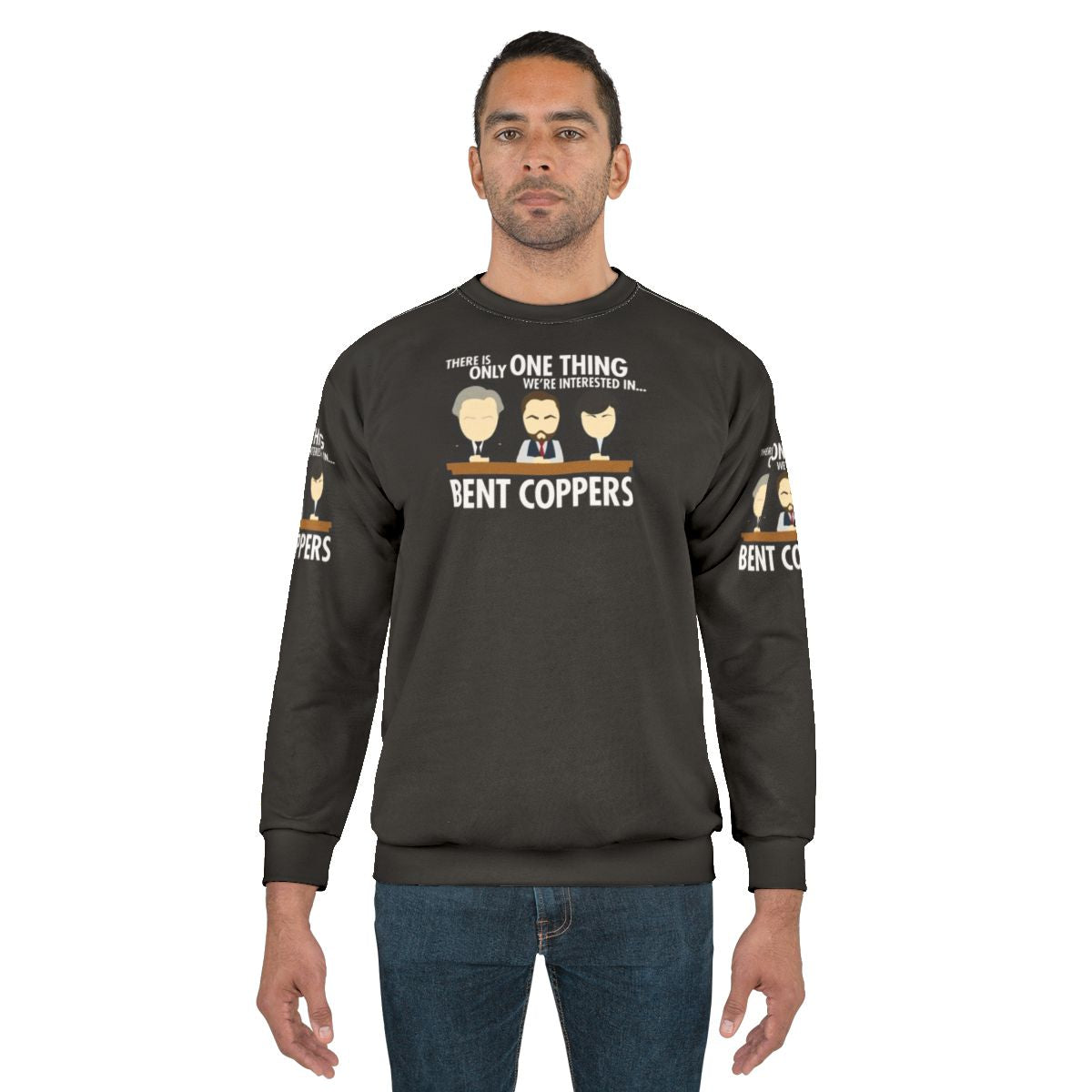 Line of Duty Bent Cops Police Corruption AC12 Sweatshirt