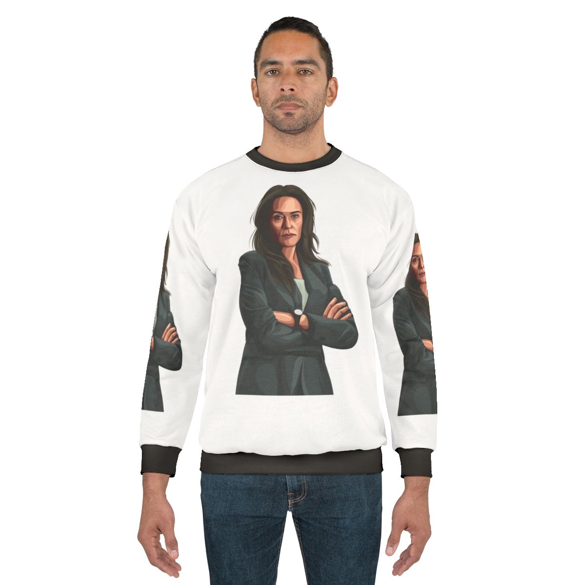 Money Heist Bella Ciao Sweatshirt with Professor and Glasses