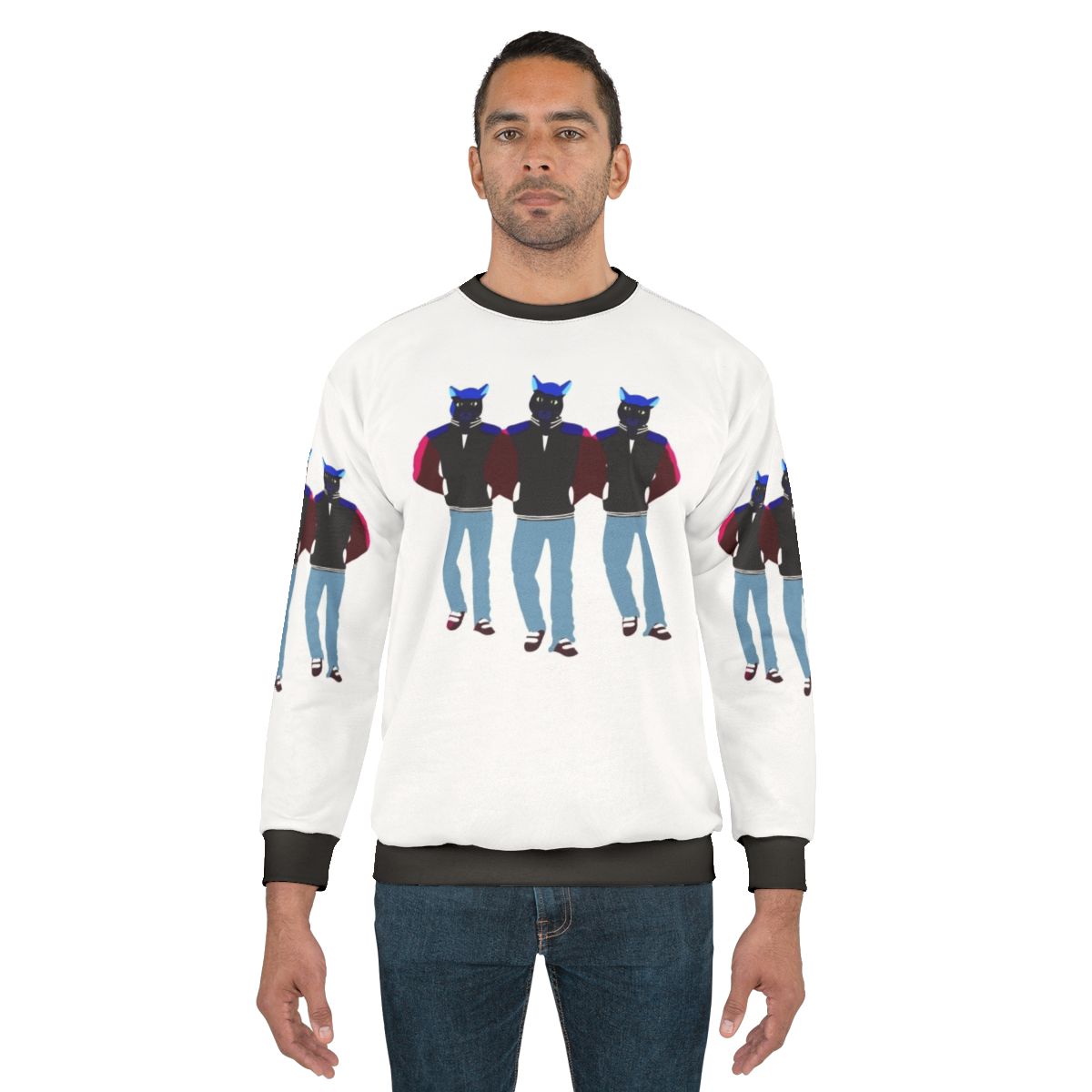 Caravan Palace Lone Digger Cartoon Sweatshirt