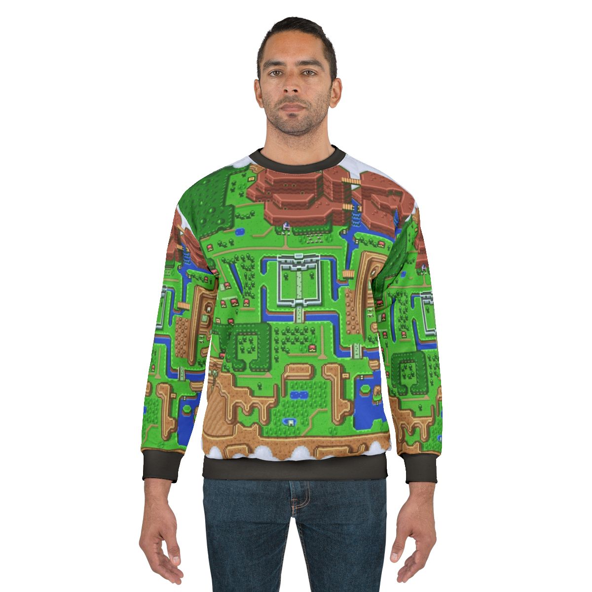 Zelda 'A Link to the Past' World Map Sweatshirt