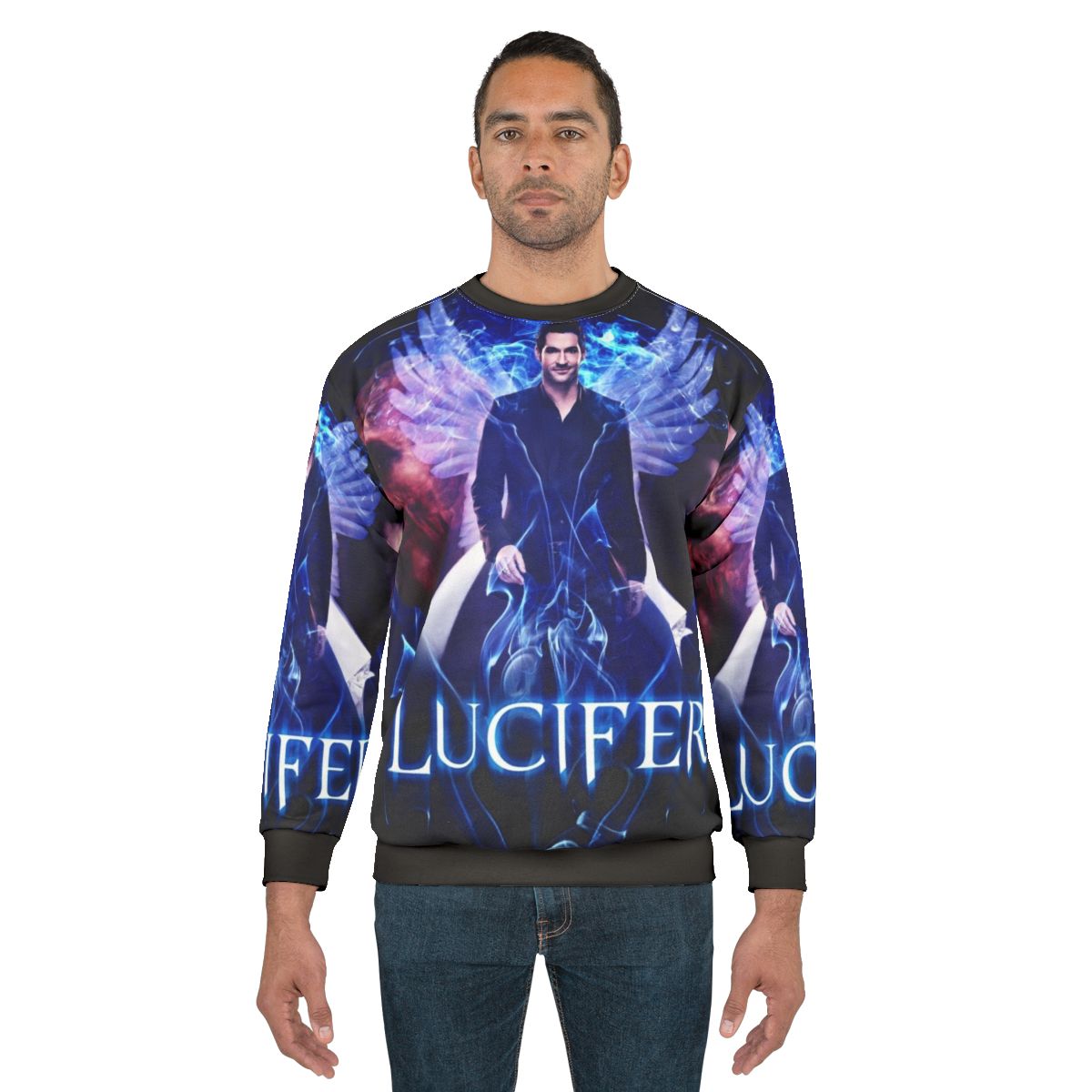 Lucifer Morningstar Devil Vs Angel Sweatshirt