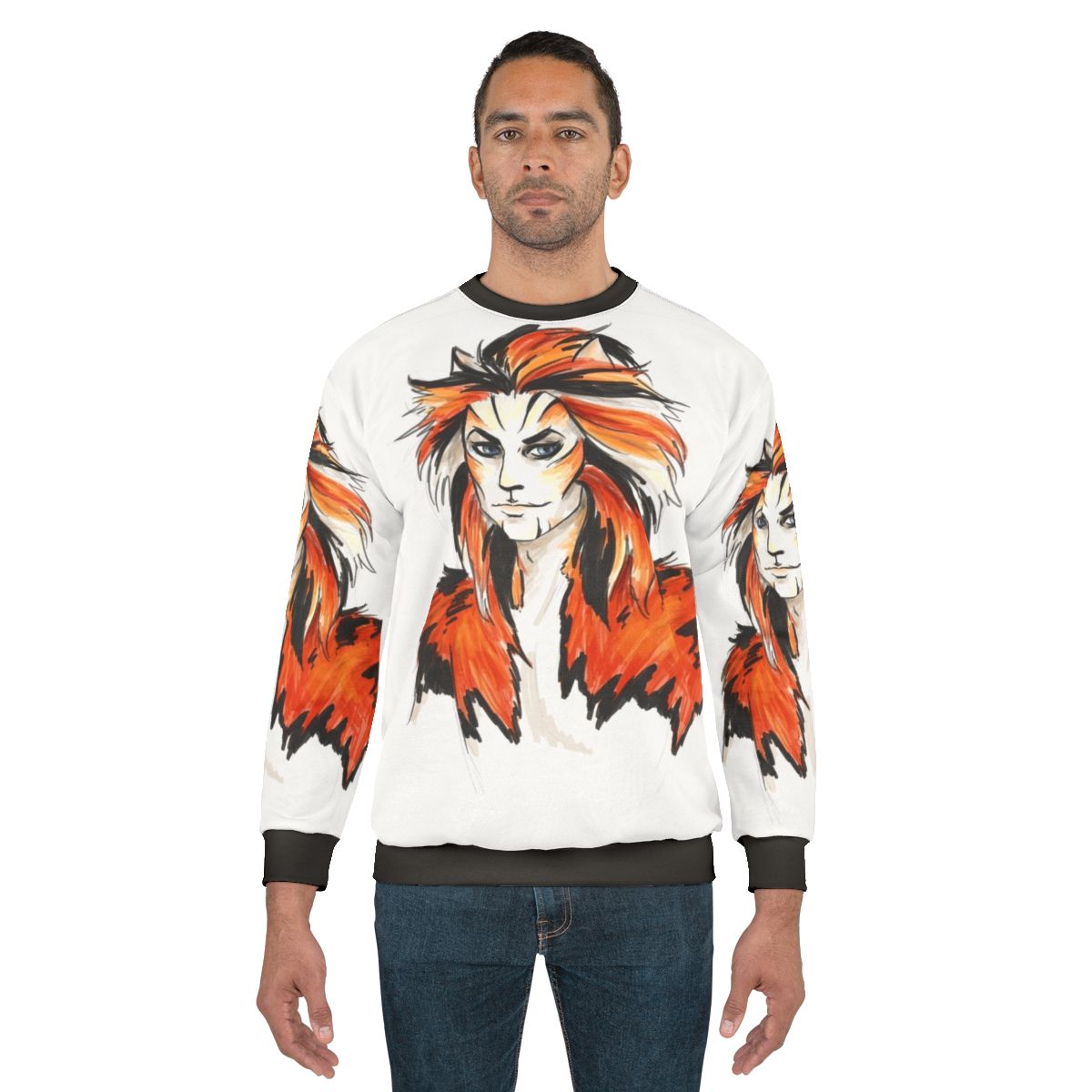 Macavity Sweatshirt featuring a feline character from the musical Cats