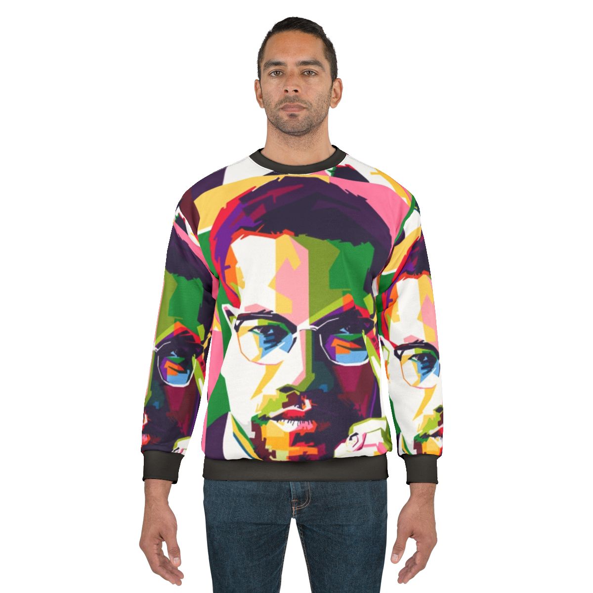 Malcolm X Sweatshirt - Tribute to Civil Rights Activist
