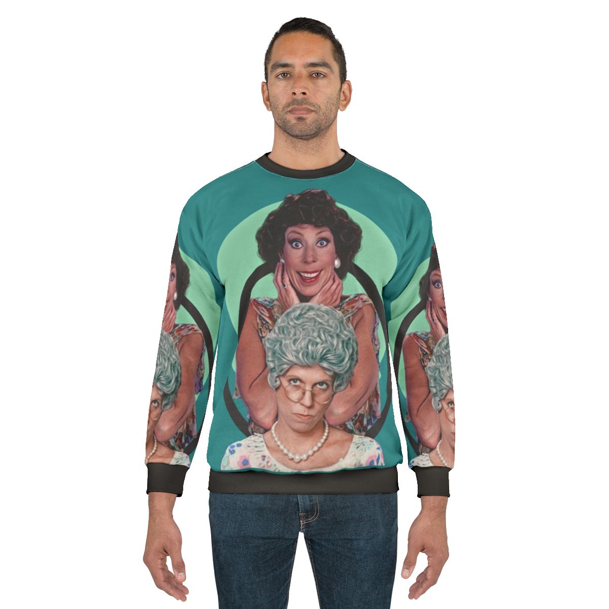 Mama's Family Eunice Sweatshirt featuring classic 80s TV show characters
