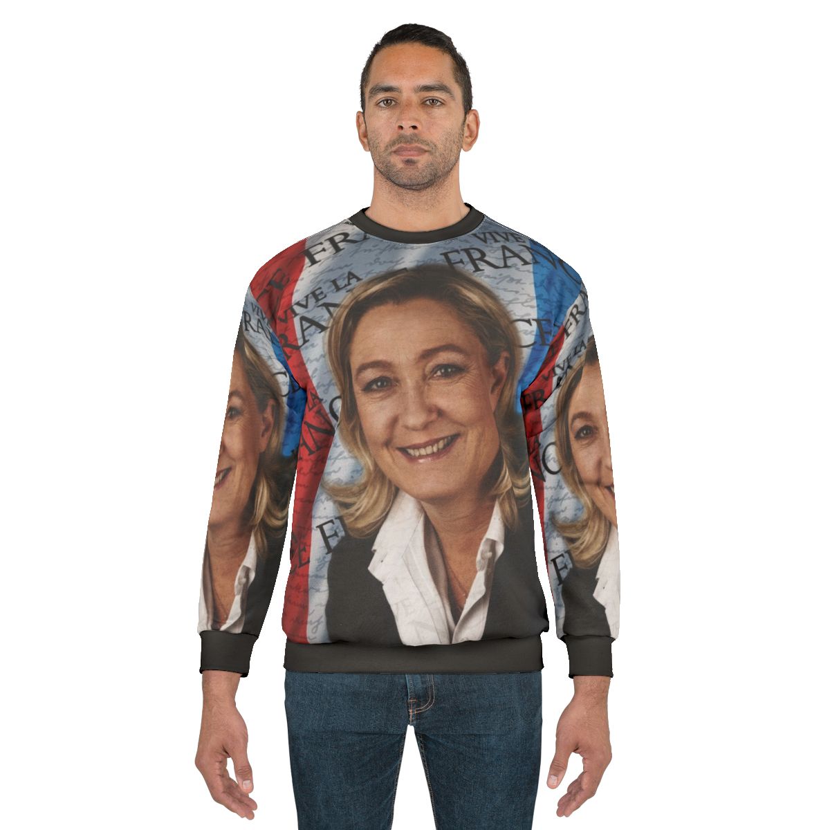 Marine Le Pen Patriotic Sweatshirt