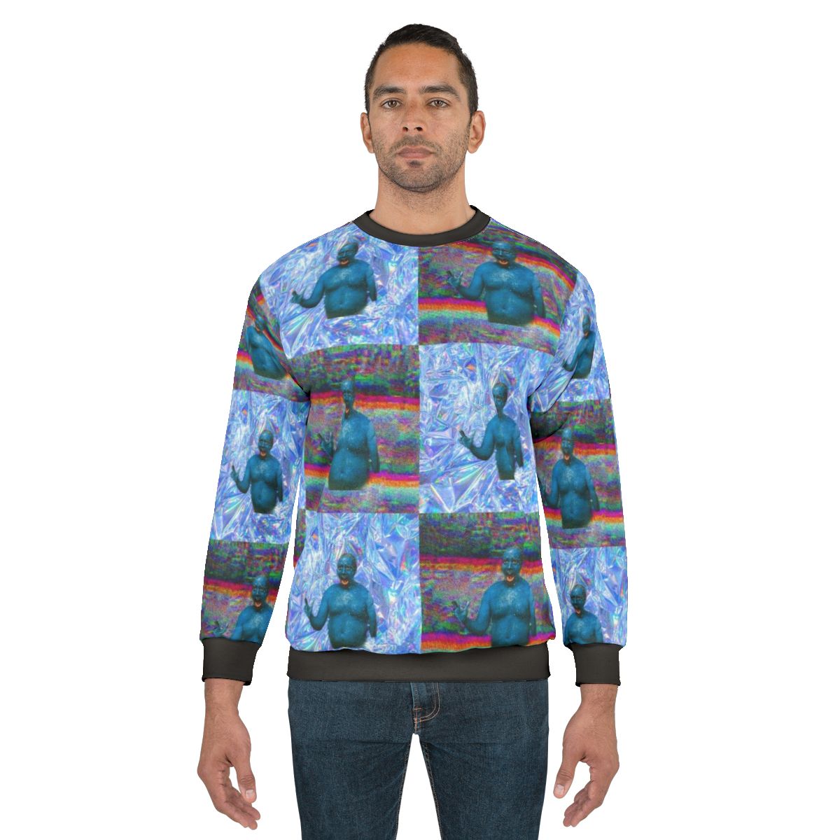 Marty Wolf 'Big Fat Liar' Vaporwave Sweatshirt