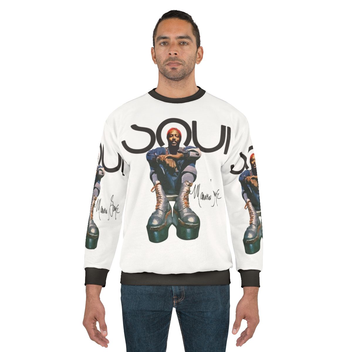 Vintage Marvin Gaye Soul Music Sweatshirt
