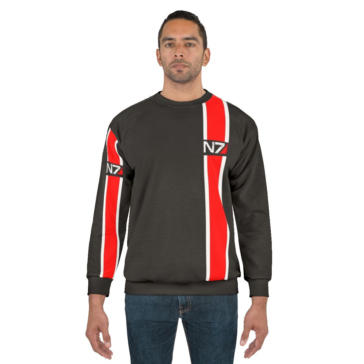 Mass Effect N7 Red Gaming Sweatshirt