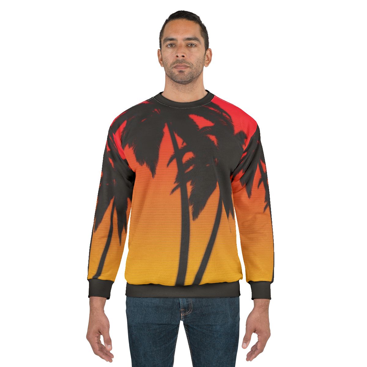 Master of the Miami Sunset Sweatshirt - Retro 80s 90s Synthwave Fashion