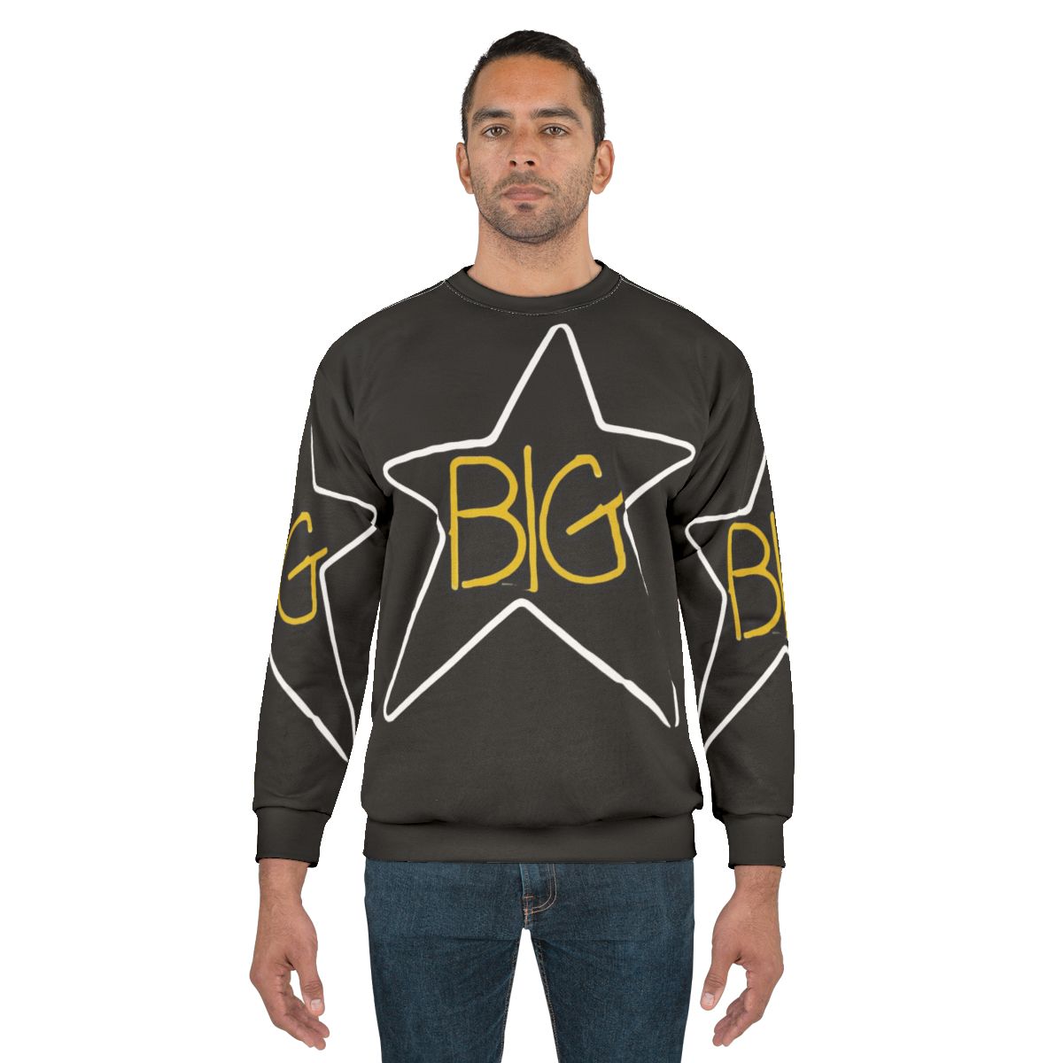 Men's Classic Rock Music Big Star Band Sweatshirt