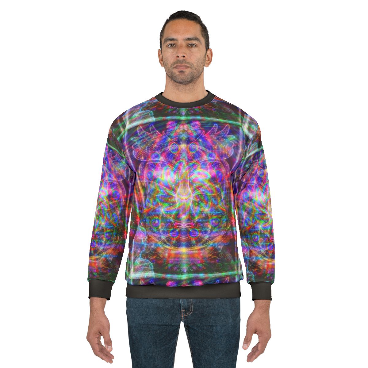 Metaphysical Realms visionary art psychedelic sweatshirt