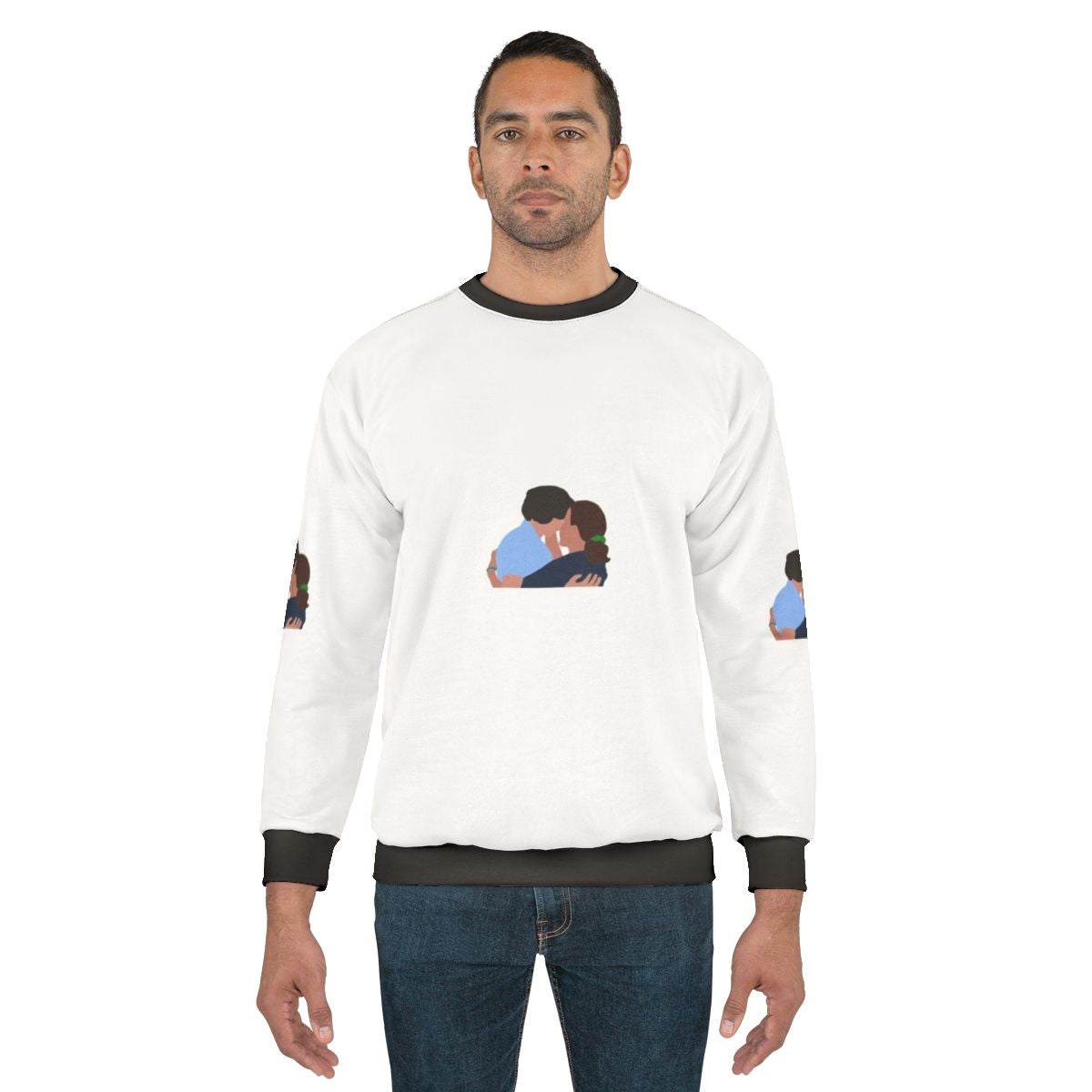 Mike and El Stranger Things Netflix Sweatshirt
