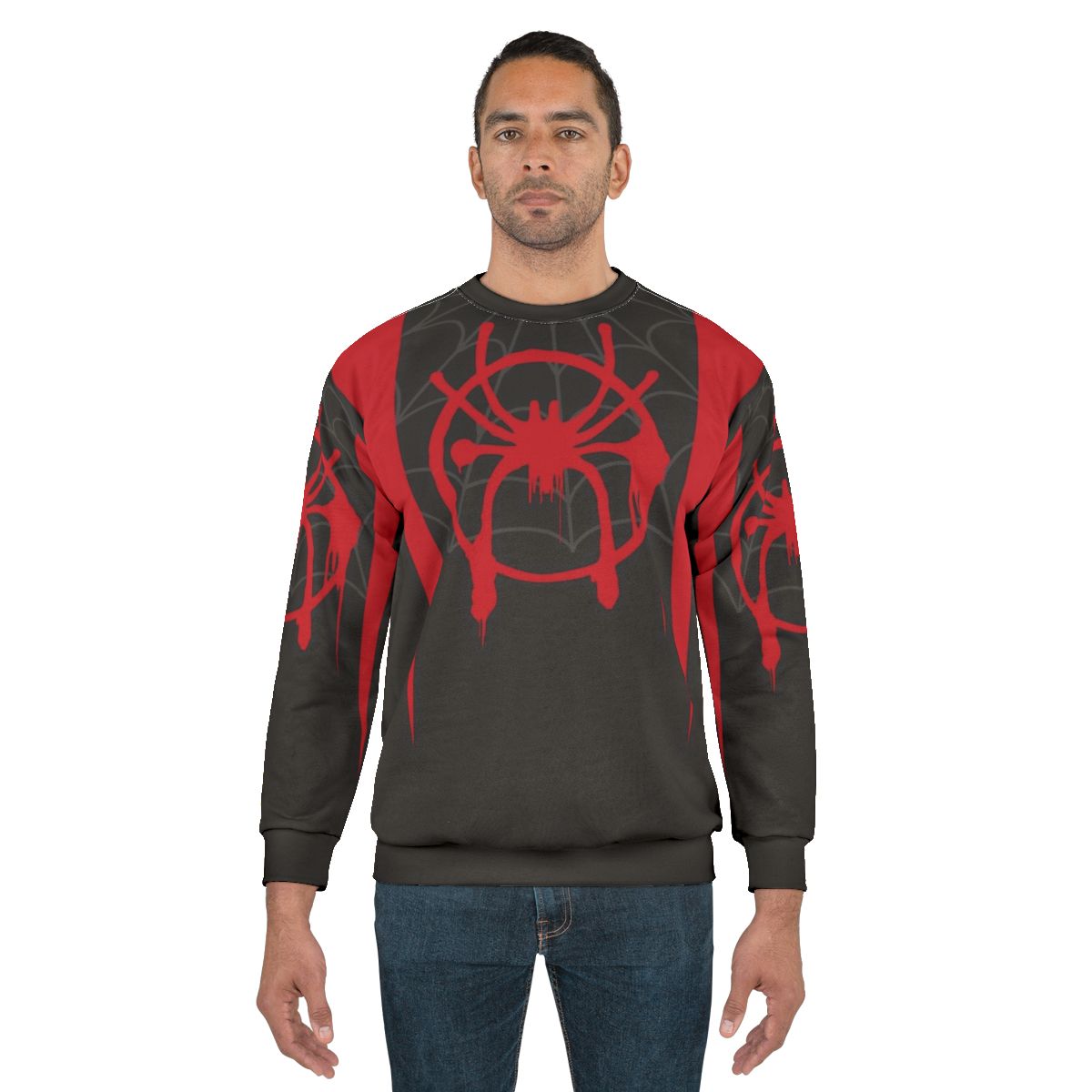 Miles Morales Spider-Verse Costume Sweatshirt