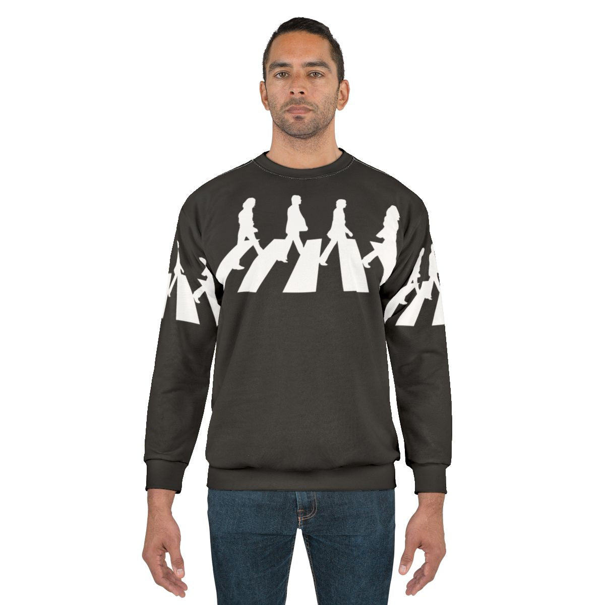 Minimalistic Beatles Abbey Road Sweatshirt