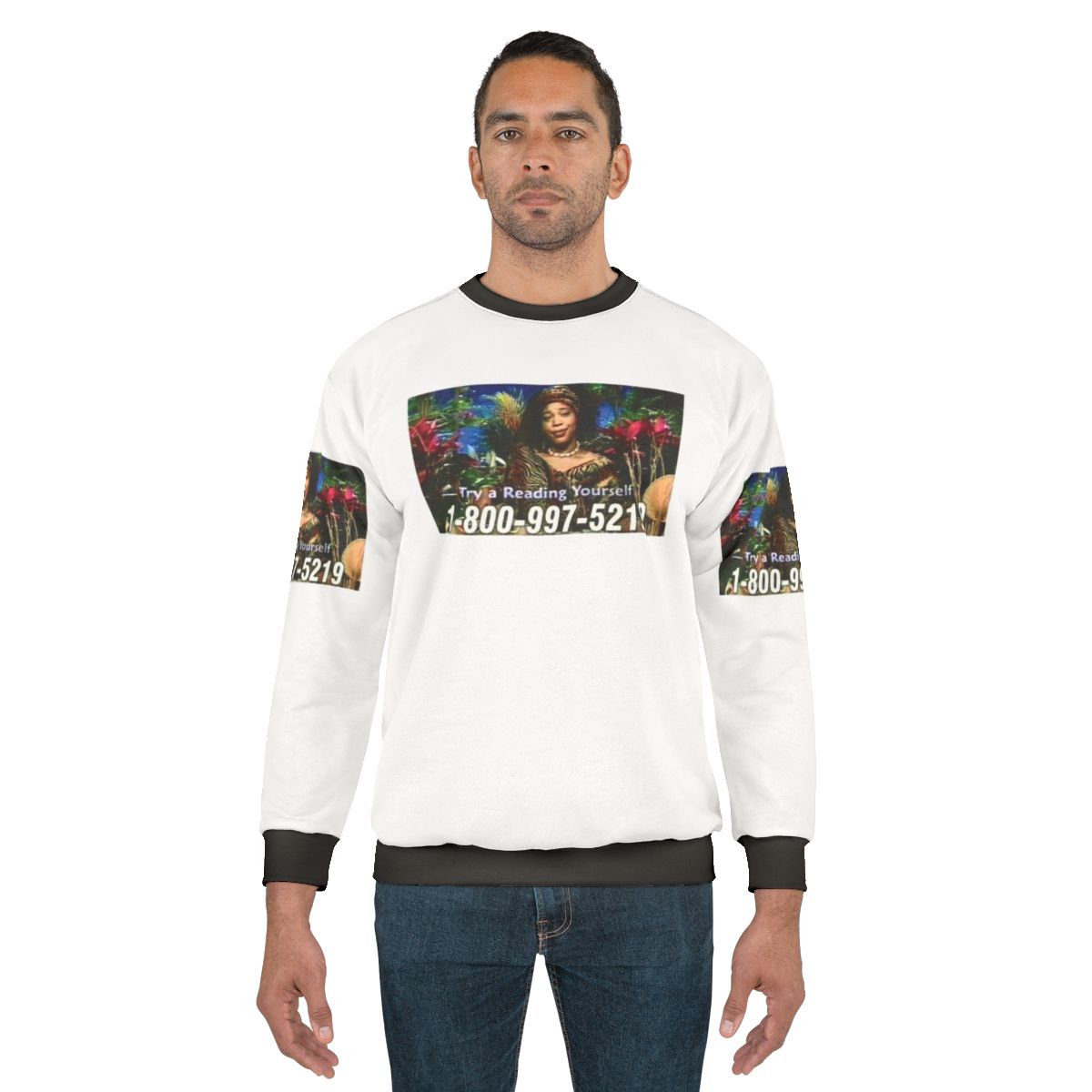 Retro Miss Cleo Psychic Friends Network Sweatshirt